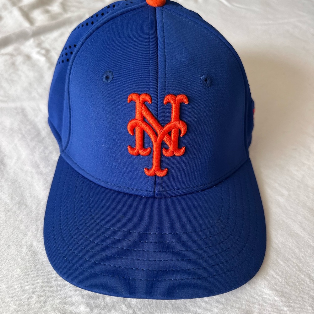 NY Mets Kids Blue and Orange Baseball Cap